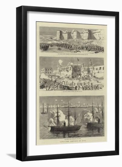 Tunis, the Capture of Sfax-Warry-Framed Giclee Print