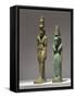 Tunisia, Carthage, Amulets Representing Two Goddesses, Siliceous Paste-null-Framed Stretched Canvas