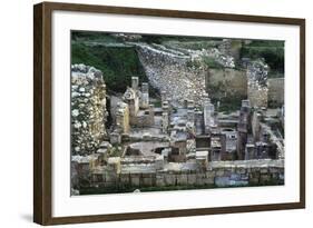 Tunisia, Carthage, Archaeological Site, Punic Ruins on Byrsa Hill-null-Framed Giclee Print