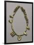 Tunisia, Carthage, Gold Necklace with Pendants of Various Shapes, Found in Carthage-null-Framed Photographic Print