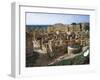 Tunisia, Carthage, Punic Dwellings on Byrsa Hill at Archaeological Site-null-Framed Giclee Print