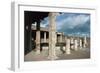 Tunisia, Carthage, Roman Villa Ruins, Portico-null-Framed Giclee Print