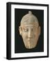 Tunisia, Carthage, Terracotta Mask Representing a Male Face, from Punic Civilization-null-Framed Giclee Print