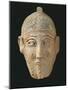 Tunisia, Carthage, Terracotta Mask Representing a Male Face, from Punic Civilization-null-Mounted Giclee Print