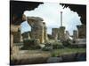 Tunisia, Carthage, Thermes D'Antonia, Ruins of Building-null-Stretched Canvas