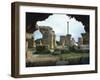 Tunisia, Carthage, Thermes D'Antonia, Ruins of Building-null-Framed Giclee Print