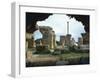 Tunisia, Carthage, Thermes D'Antonia, Ruins of Building-null-Framed Giclee Print