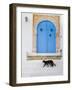 Tunisia, Sidi Bou Said, Building Detail-Walter Bibikow-Framed Photographic Print