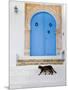 Tunisia, Sidi Bou Said, Building Detail-Walter Bibikow-Mounted Photographic Print