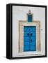 Tunisia, Sidi Bou Said, Building Detail-Walter Bibikow-Framed Stretched Canvas