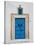 Tunisia, Sidi Bou Said, Building Detail-Walter Bibikow-Stretched Canvas