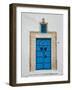 Tunisia, Sidi Bou Said, Building Detail-Walter Bibikow-Framed Photographic Print