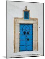 Tunisia, Sidi Bou Said, Building Detail-Walter Bibikow-Mounted Photographic Print