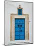 Tunisia, Sidi Bou Said, Building Detail-Walter Bibikow-Mounted Photographic Print