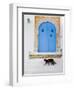 Tunisia, Sidi Bou Said, Building Detail-Walter Bibikow-Framed Premium Photographic Print