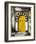 Tunisia, Sidi Bou Said, Building Detail-Walter Bibikow-Framed Premium Photographic Print