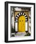 Tunisia, Sidi Bou Said, Building Detail-Walter Bibikow-Framed Premium Photographic Print