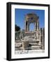 Tunisia, Siliana Governatorate, Surroundings of Maktar, Ruins of Arch of Trajan-null-Framed Giclee Print