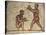 Tunisia, Thuburbo Majus, Mosaic Work Depicting Boxing Men-null-Stretched Canvas