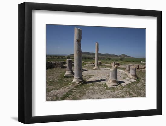 Tunisia, Thuburbo Majus, Temple of Mercury I-null-Framed Photographic Print