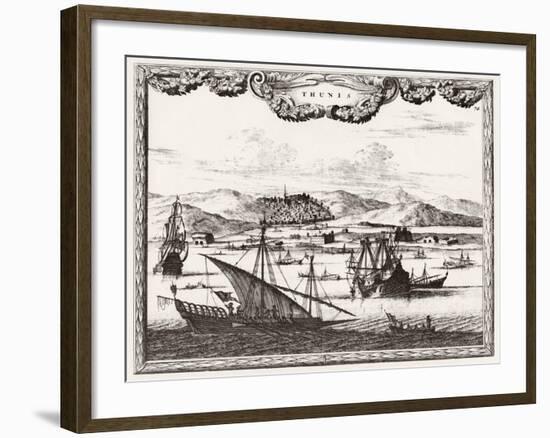 Tunisia, Tunis C1700-Carel Allard-Framed Art Print