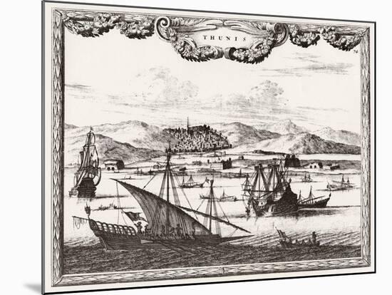 Tunisia, Tunis C1700-Carel Allard-Mounted Art Print