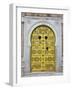 Tunisia, Tunis, Medina, Door on Dar El Jeld Street-Walter Bibikow-Framed Photographic Print