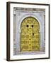 Tunisia, Tunis, Medina, Door on Dar El Jeld Street-Walter Bibikow-Framed Photographic Print