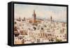 Tunisia, Tunis View 1912-Frances E Nesbitt-Framed Stretched Canvas