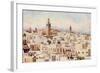 Tunisia, Tunis View 1912-Frances E Nesbitt-Framed Art Print