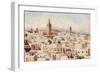 Tunisia, Tunis View 1912-Frances E Nesbitt-Framed Art Print