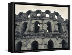 Tunisia, Tunisian Central Coast, El Jem, Roman Colosseum, B; 238 Ad-Walter Bibikow-Framed Stretched Canvas