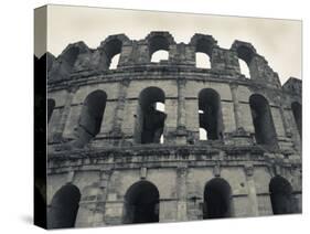 Tunisia, Tunisian Central Coast, El Jem, Roman Colosseum, B; 238 Ad-Walter Bibikow-Stretched Canvas