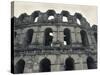 Tunisia, Tunisian Central Coast, El Jem, Roman Colosseum, B; 238 Ad-Walter Bibikow-Stretched Canvas