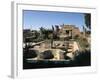 Tunisia, Utica, Ruins of House of Cascades, with Peristyle Garden at Archaeological Site-null-Framed Giclee Print