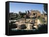 Tunisia, Utica, Ruins of House of Cascades, with Peristyle Garden at Archaeological Site-null-Framed Stretched Canvas