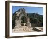 Tunisia, Zaghouan, Ancient Roman Ziqua, Water Sanctuary 'Nymphaeum'-null-Framed Giclee Print