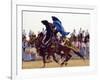 Tunisian Bedouins Demonstrate Their Riding Skills During the 36th Sahara Festival of Douz-null-Framed Photographic Print