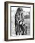 Tunisian Boy in the Sahara Desert, 1936-Ewing Galloway-Framed Giclee Print