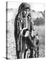 Tunisian Boy in the Sahara Desert, 1936-Ewing Galloway-Stretched Canvas