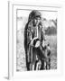 Tunisian Boy in the Sahara Desert, 1936-Ewing Galloway-Framed Giclee Print