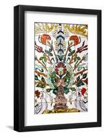 Tunisian Ceramic Tile, Tunisia, North Africa-Nico Tondini-Framed Photographic Print