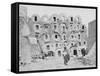 Tunisian Houses-null-Framed Stretched Canvas