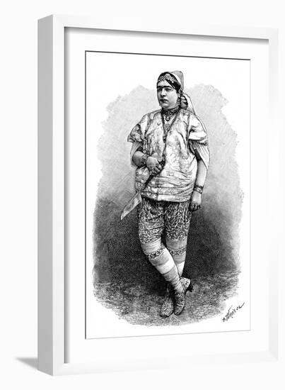 Tunisian Jewess, C1890-Henri Thiriat-Framed Giclee Print