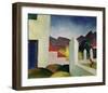 Tunisian Landscape-Auguste Macke-Framed Giclee Print