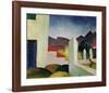 Tunisian Landscape-Auguste Macke-Framed Giclee Print