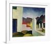 Tunisian Landscape-Auguste Macke-Framed Giclee Print