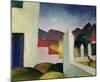 Tunisian Landscape-Auguste Macke-Mounted Giclee Print