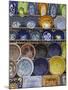 Tunisian Pottery, Port El Kantaoui, Tunisia-Walter Bibikow-Mounted Photographic Print