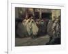 Tunisian Street Scene-Julius C. Rolshoven-Framed Premium Giclee Print